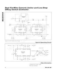 MAX5944ESE+T Datasheet Page 14