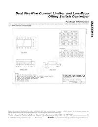 MAX5944ESE+T Datasheet Page 15