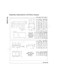 MAX749CSA-T Datasheet Page 12