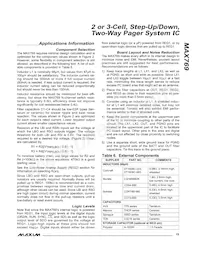 MAX769EEI+ Datasheet Page 15