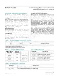MAX78615+PPM/C01T Datasheet Page 10