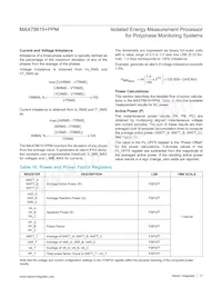 MAX78615+PPM/C01T Datasheet Page 17