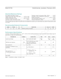 MAX78700+A00T Datasheet Page 2