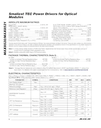 MAX8520ETP/GG8 Datasheet Page 2