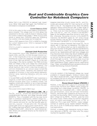 MAX8775ETJ+TG24 Datasheet Pagina 21