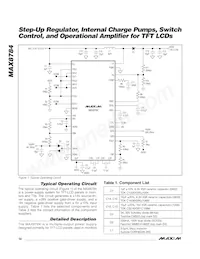 MAX8784ETL+T Datasheet Page 12