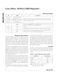 MAX9150EUI+ Datasheet Page 6