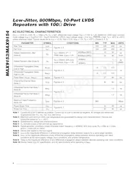 MAX9153EUI+T Datasheet Page 4