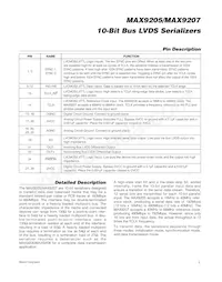 MAX9205EAI/V+T Datenblatt Seite 5