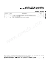MAX9217ECM+CPG Datasheet Page 15