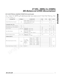 MAX9218ECM+TG128 Datasheet Pagina 3