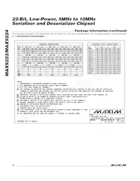 MAX9224ETI+T Datasheet Page 14