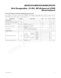 MAX9236EUM-D Datasheet Page 3