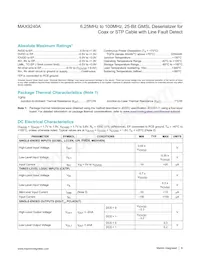 MAX9240AGTM/V+ Datasheet Page 6