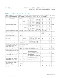 MAX9240AGTM/V+ Datasheet Page 7