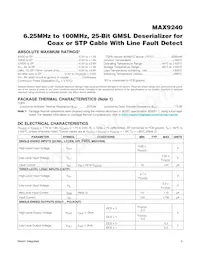 MAX9240GTM+T Datasheet Page 6