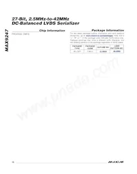 MAX9247GCM/V+TGB Datasheet Page 16