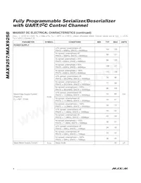 MAX9257GTL/V+T Datasheet Page 4