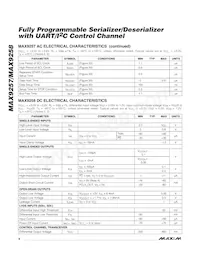MAX9257GTL/V+T Datasheet Page 6