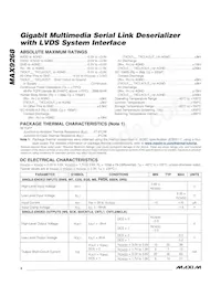 MAX9268GCM/V+TG2C Datasheet Page 2