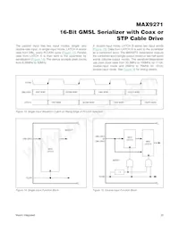 MAX9271GTJ/V+ Datasheet Page 22