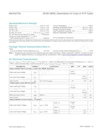 MAX9272AGTM/V+T Datasheet Pagina 6