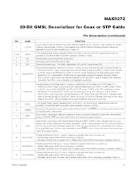 MAX9272GTM/V+ Datasheet Page 13