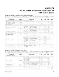 MAX9273C/D+ Datasheet Page 8