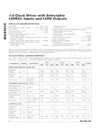 MAX9310EUP+ Datenblatt Seite 2