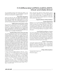 MAX9315EUP+T Datasheet Page 7