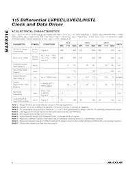 MAX9316EWP+T Datasheet Page 4
