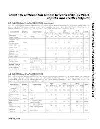 MAX9317CECJ+ Datasheet Page 3