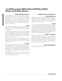 MAX9320BESA+ Datasheet Page 6