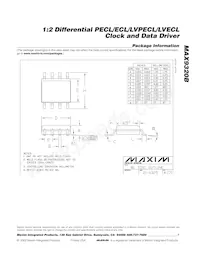 MAX9320BESA+ Datasheet Page 7