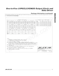 MAX9324EUP+ Datasheet Page 11