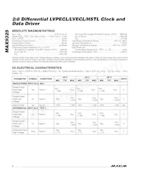 MAX9325EQI+T Datasheet Page 2