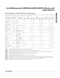 MAX9325EQI+T Datasheet Page 5