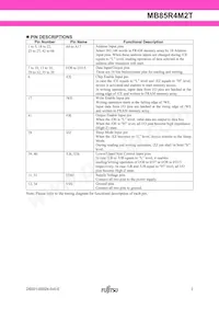 MB85R4M2TFN-G-JAE2 Datasheet Pagina 3