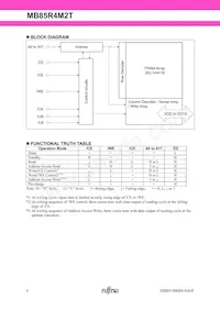 MB85R4M2TFN-G-JAE2 Datenblatt Seite 4