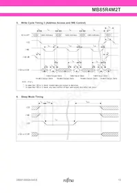 MB85R4M2TFN-G-JAE2 Datenblatt Seite 13