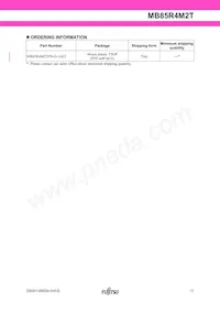 MB85R4M2TFN-G-JAE2 Datasheet Page 17