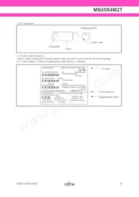 MB85R4M2TFN-G-JAE2 Datenblatt Seite 21