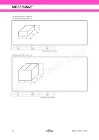 MB85R4M2TFN-G-JAE2 Datasheet Page 22