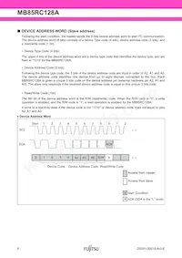 MB85RC128APNF-G-JNERE1 Datasheet Page 6