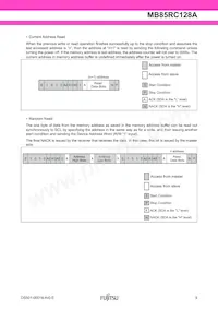 MB85RC128APNF-G-JNERE1 Datasheet Page 9