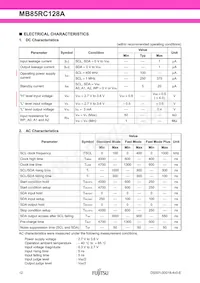 MB85RC128APNF-G-JNERE1 Datasheet Page 12