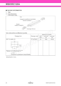 MB85RC128APNF-G-JNERE1 Datasheet Page 20