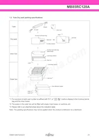 MB85RC128APNF-G-JNERE1 Datasheet Page 21