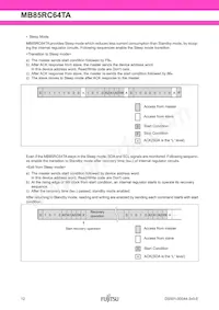 MB85RC64TAPNF-G-BDE1 Datenblatt Seite 12