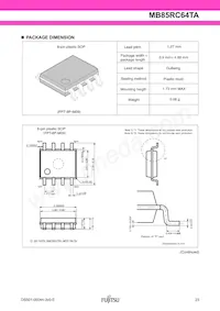 MB85RC64TAPNF-G-BDE1 Datasheet Pagina 23